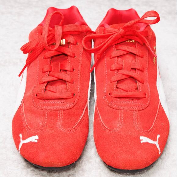 Puma Speedcat OG Red White Sneakers Racing Shoes Womens Size 10 EU 41 - Picture 2 of 15